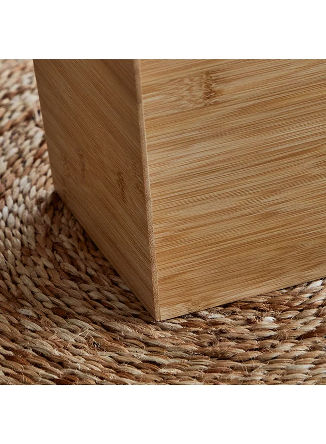 Home Box  Natura Bamboo Dustbin 20 x 25 x 20 cm  | Best Price UAE