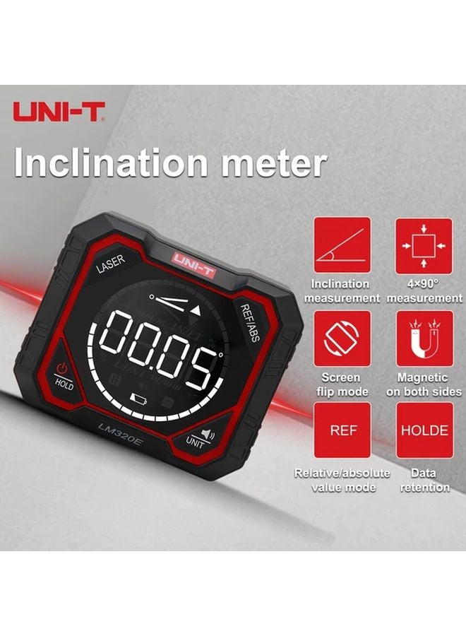 UNI-T LM320E Dual Laser Angle Meter Two Way Level 4 90 Degree Magnetic Rechargeable - Image 4