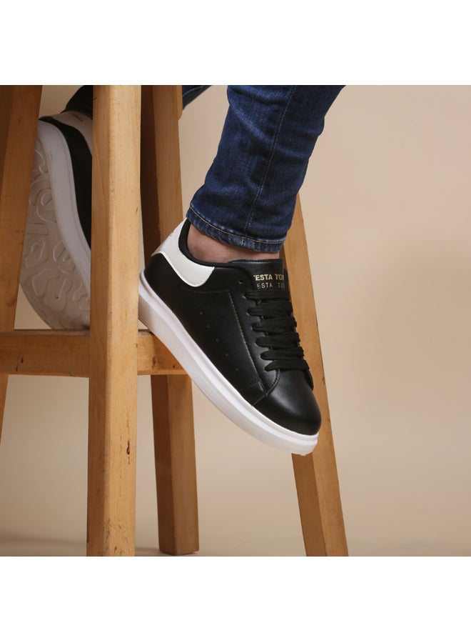 Testa Toro Lightweight casual sneaker with flexible sole, cushioned comfort, and sleek plain design K1 - Image 2