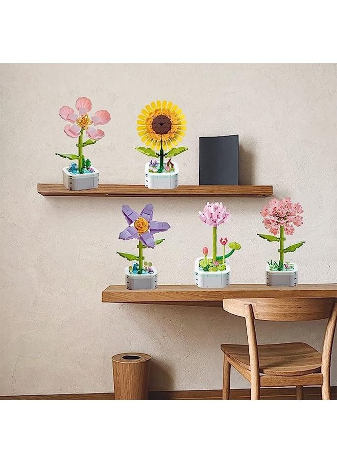 أوشن مصغرة جسر flowerbouquet البناء ، والزهور الاصطناعية ، ديي ديكور المنزل فريدة من نوعها  - Image 4