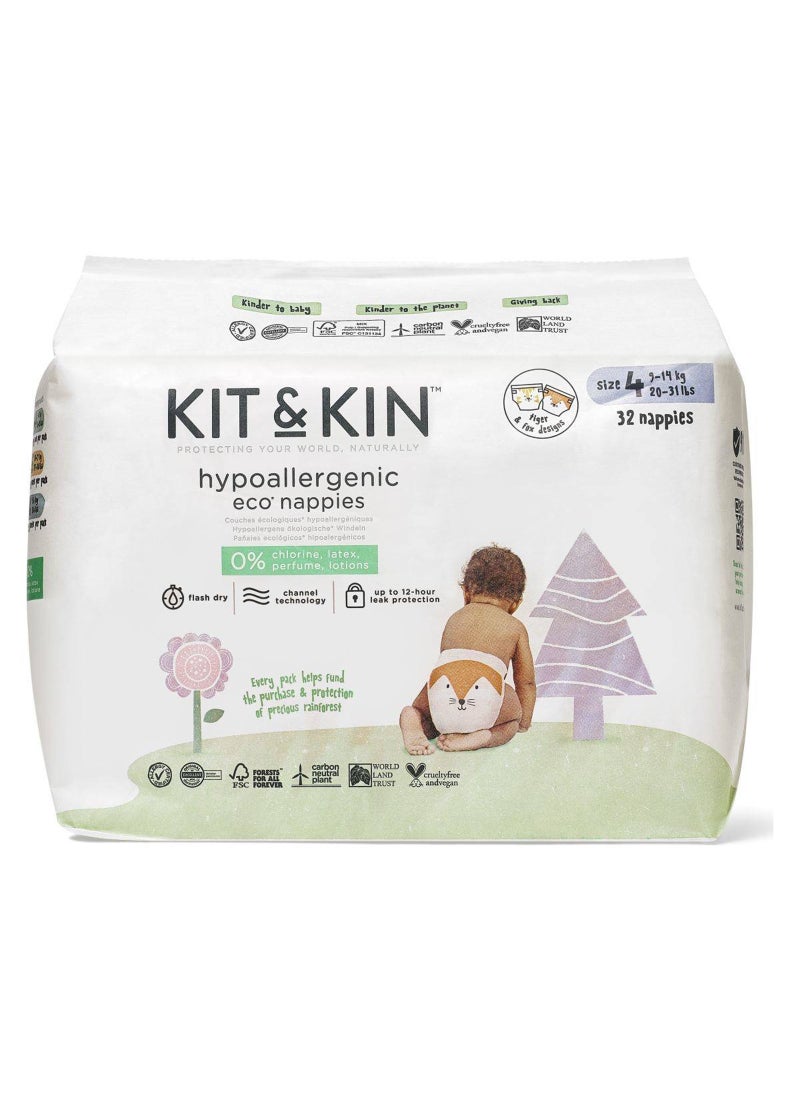 Kit & Kin Eco Diapers Size 4 - Image 1