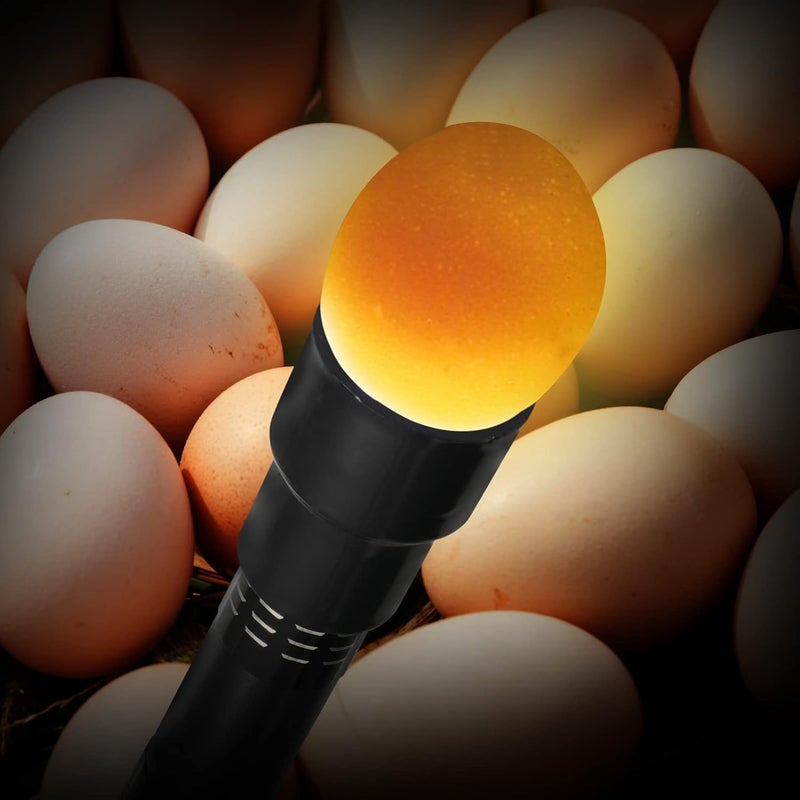 klarako Candling Light for Eggs Light Egg Candler Candling Lamp Egg Incubator Egg Candler Tester LED Light Poultry Bright Flashlight Candling Lamp Incubator Duck Eggs for Hatching - Image 5