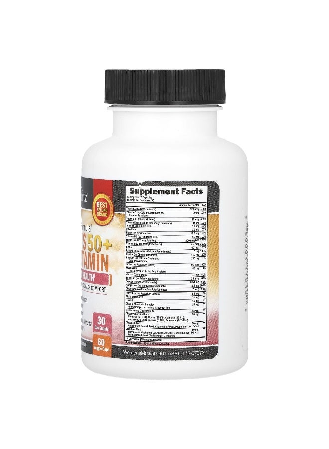 BioSchwartz, Women's 50+ Multivitamin, 60 Veggie Caps (Packaging may vary) - Image 2