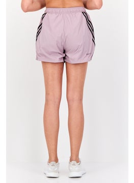 Adidas Women Sportswear Fit Training Short, Mauve  - Image 2