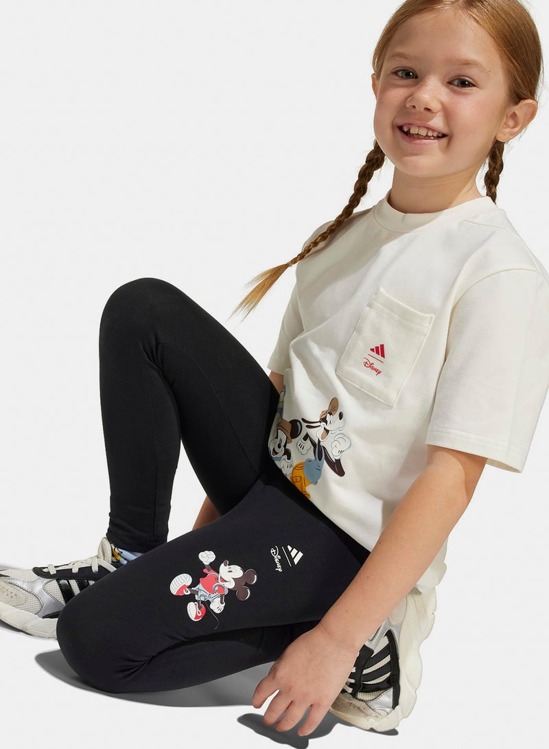 Adidas Disney Mickey Mouse Leggings - Image 4