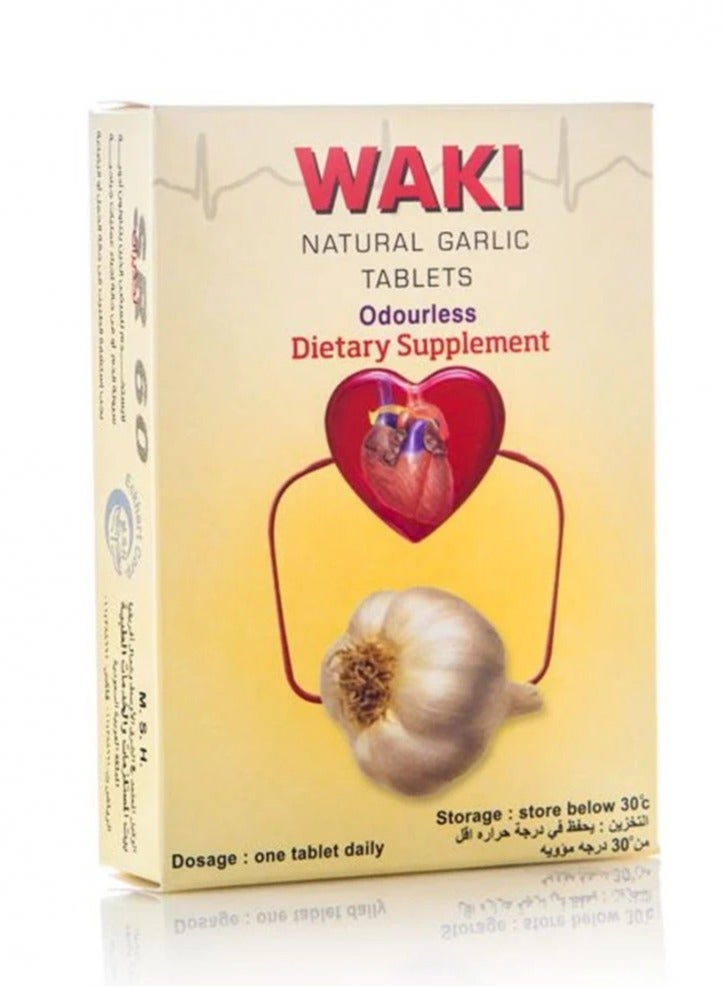 ECKHART Waki Odourless Garlic 30 Tablets - Image 4