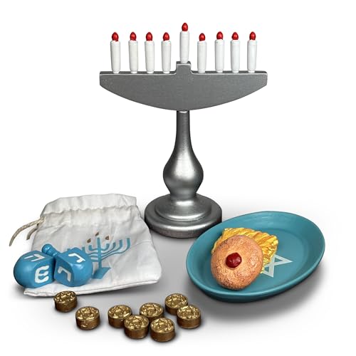 The Queen's Treasures THE QUEENS TREASURES 18 Inch Doll Food Accessory 22 Piece Authentic Hanukkah Play SetIntended for use with American Girl Dolls - Image 1
