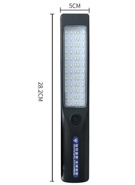 LATIQ MART Lamp Light Emergency Work Light 360 Degree Hook Portable USB Rechargable Inspection Repair Handheld Torch Light Magnetic Base Cordless for Indoor Outdoor Camping - Image 2