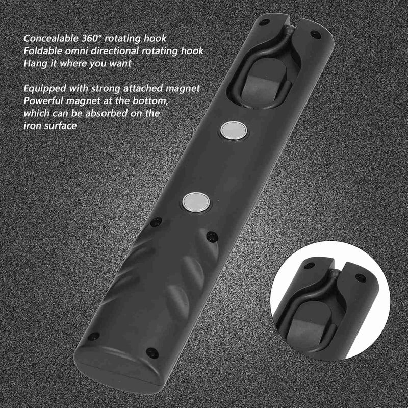 LATIQ MART Lamp Light Emergency Work Light 360 Degree Hook Portable USB Rechargable Inspection Repair Handheld Torch Light Magnetic Base Cordless for Indoor Outdoor Camping - Image 4