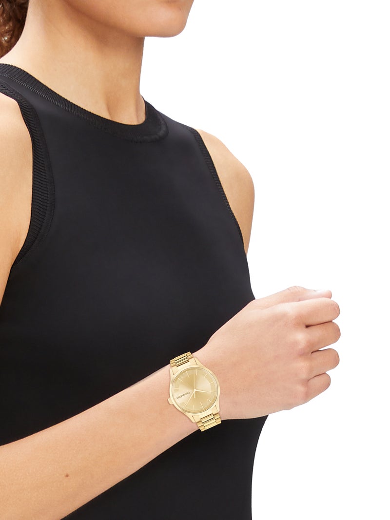 Mesh Strap Analog Watches