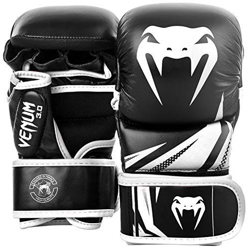 Venum Challenger 3.0 Sparring Gloves - Black/White - M - Image 1