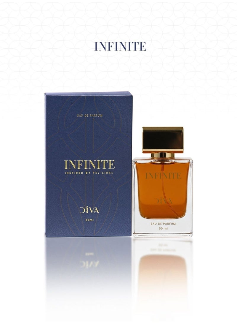 Diva Infinite Eau de Parfum Inspired by YSL Libre – Floral Amber Long-Lasting Perfume for Women (35ml | 50ml) - Image 3