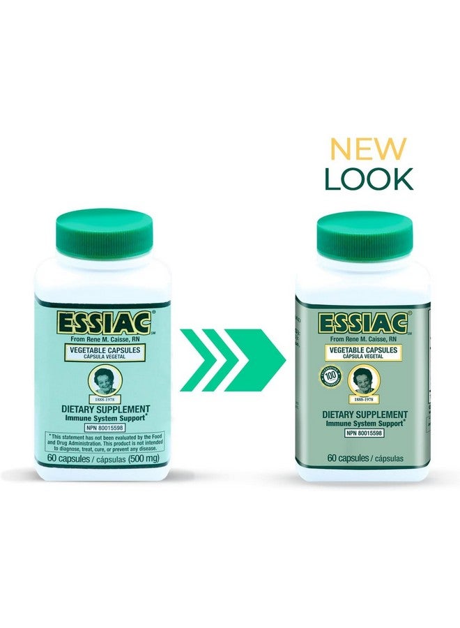 Essiac Tea All-Natural Herbal Extract Capsules - 60 Capsules | Powerful Antioxidant Blend to Help Promote Overall Health & Well-Being | Original Formula Since 1922 (Pack of 2) - Image 2
