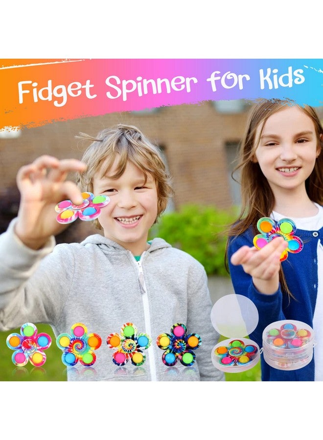 GIGILLI Gigilli Fidget Spinners Pop for Kids 2 Pack, Sensory Fidget Toys for Kids 8-12 4-8, Goodie Bags Stuffers, ADHD Autism Fidget Toys for Toddler 1-3 3-5 Boys Girls, Classroom Prizes Birthday Gifts - Image 2