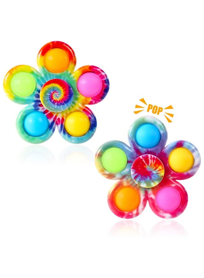 GIGILLI Gigilli Fidget Spinners Pop for Kids 2 Pack, Sensory Fidget Toys for Kids 8-12 4-8, Goodie Bags Stuffers, ADHD Autism Fidget Toys for Toddler 1-3 3-5 Boys Girls, Classroom Prizes Birthday Gifts - Image 1
