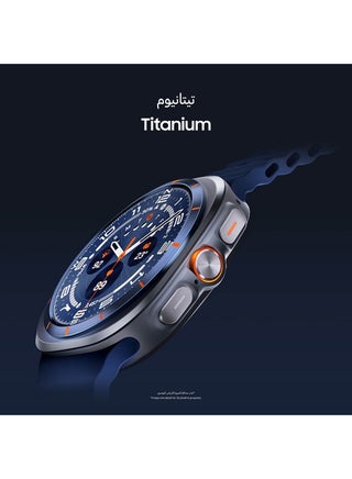 Galaxy Watch Ultra 2025 47mm (International Version) LTE Smartwatch, Durable Titanium Casing, Cushion Design, Quick Button, Al-Powered Health Monitoring - Titanium Silver Titanium Silver - view 3