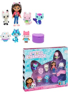 Toyfest Gabby’s Dollhouse Deluxe Action Figure Set - 8 Pieces  - Image 1