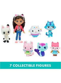 Toyfest Gabby’s Dollhouse Deluxe Action Figure Set - 8 Pieces  - Image 2