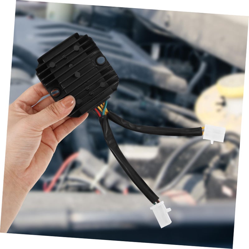 Universal Motorcycle Voltage Regulator Rectifier 12V Weatherproof Design Easy Installation - Image 4