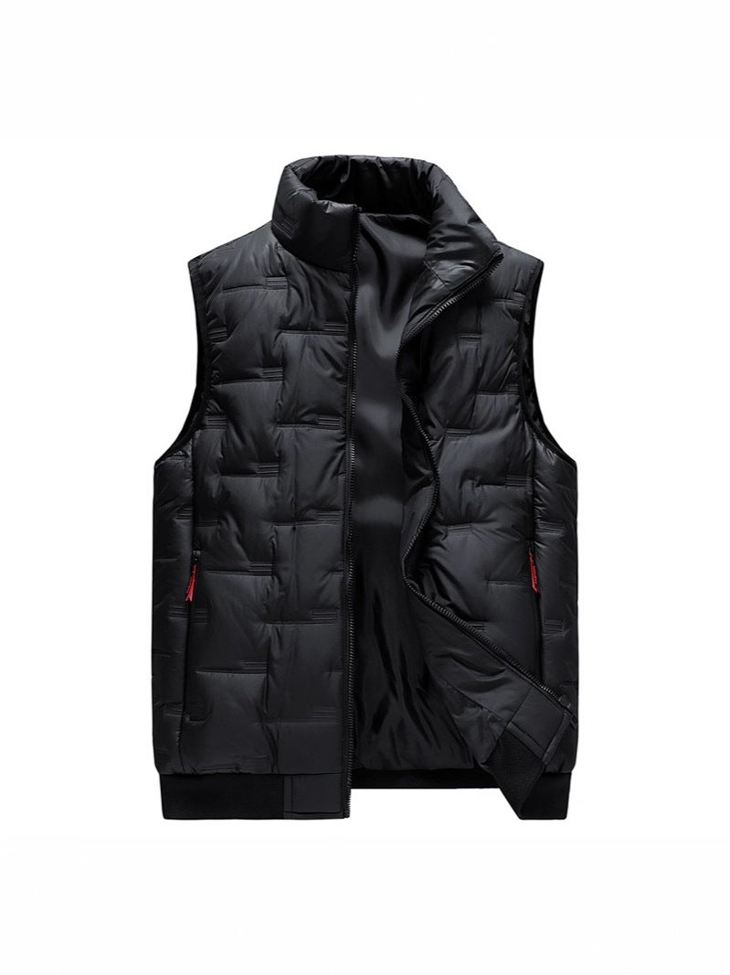 Plus Size Cotton Vest Men'S Sleeveless Cotton Vest Thickened Couple Vest Trendy - Image 2