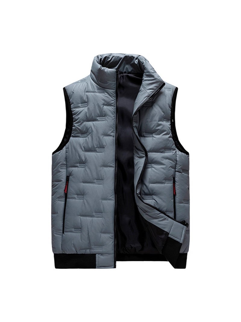 Plus Size Cotton Vest Men'S Sleeveless Cotton Vest Thickened Couple Vest Trendy - Image 4