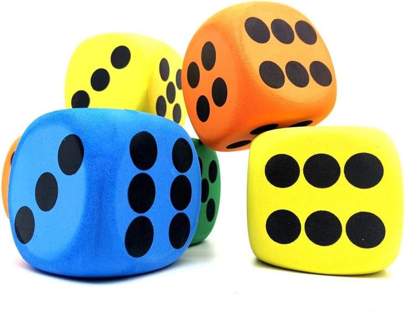 Qidiwin Giant EVA Foam Dices, 6PCS - Image 2