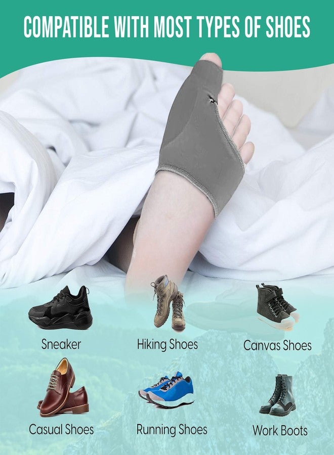 Homeaura Foot Pain Relief Pads - Hallux Valgus, Bunion, Morton's Neuroma Support - Comfortable Metatarsal & Forefoot Cushions (1 Pair) - Image 4