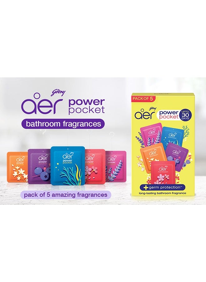 Godrej - Aer Power Pocket Assorted 5 x 10g - Image 1