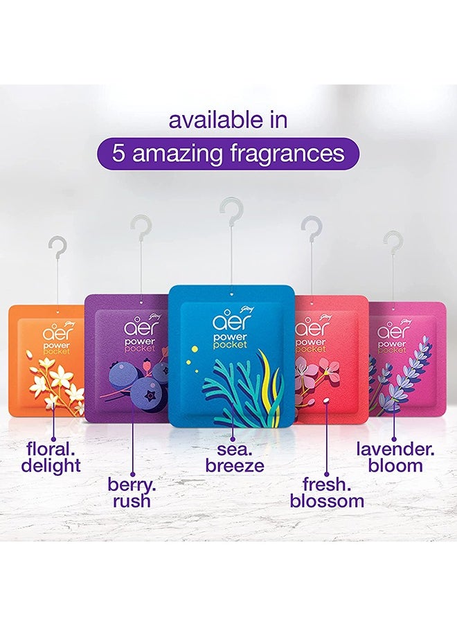 Godrej - Aer Power Pocket Assorted 5 x 10g - Image 1