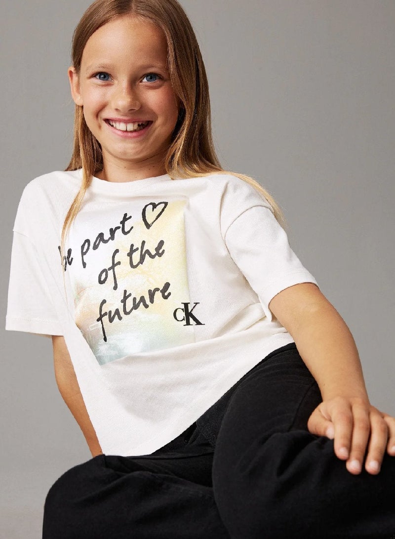 Calvin Klein Jeans Oversized Graphic T-shirt - Image 3