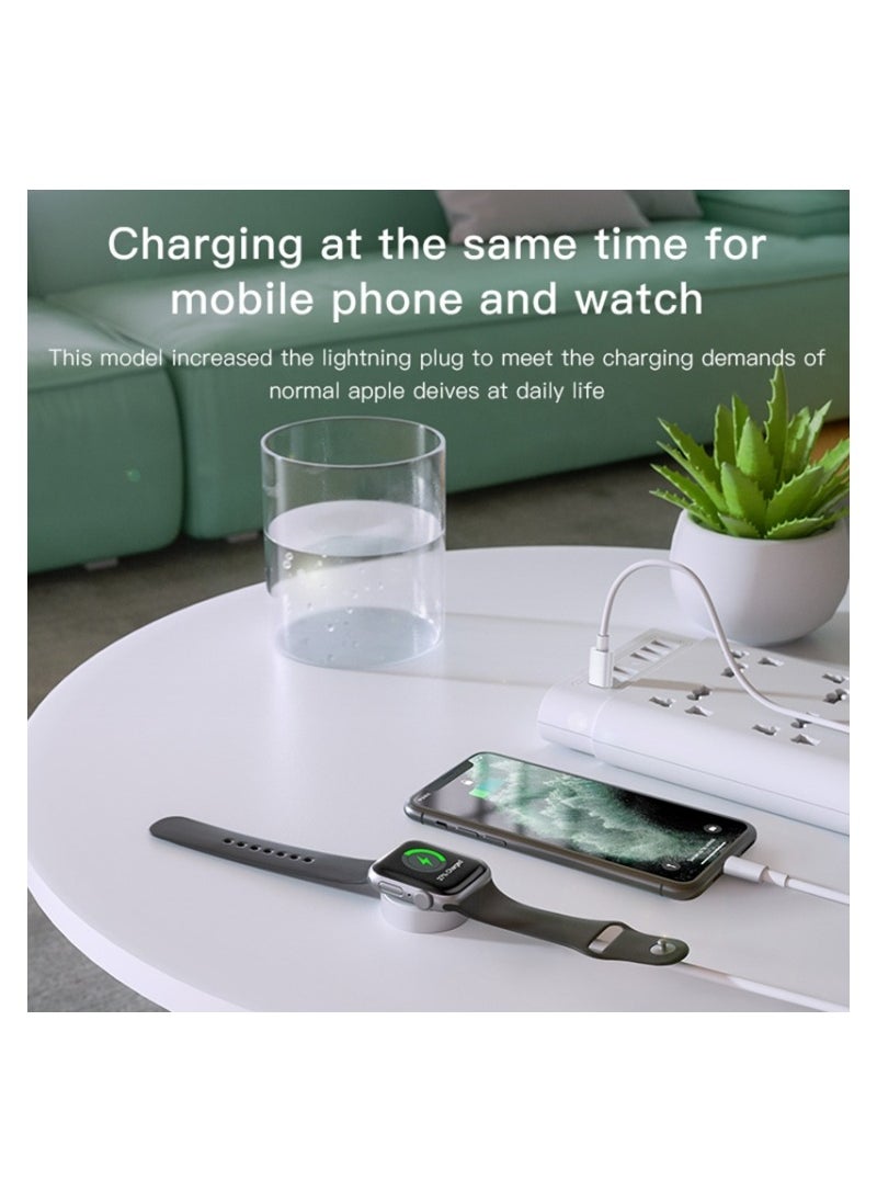 Yesido - Yesido CA113 for Apple Watch 2 in 1 USB-Type C/Type C to Wireless Magnetic Watch Charger, Cable Length: 1.2m - Image 1