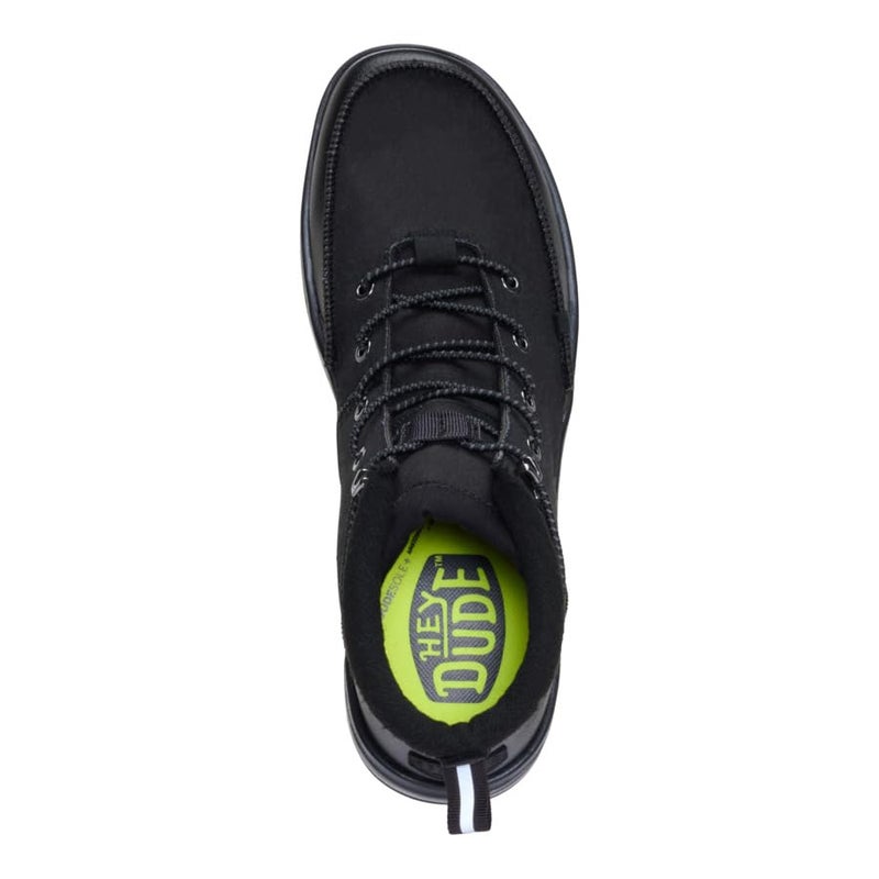 HEYDUDE Bradley Work CE Black Size 8, Men's Boots, Pull on Boots, Comfortable & Light-Weight - Image 3