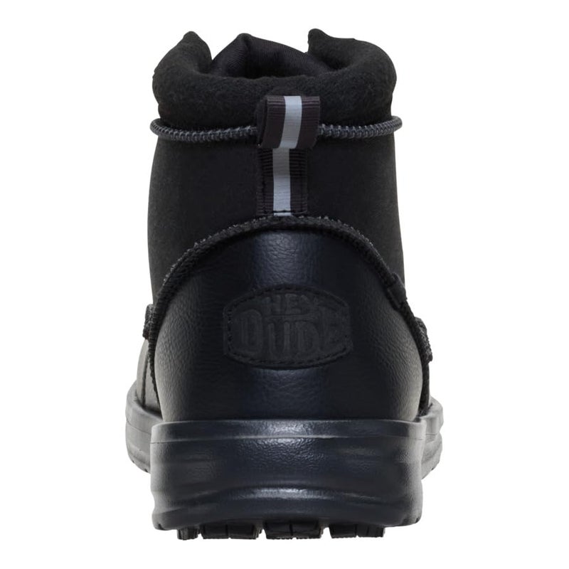 HEYDUDE Bradley Work CE Black Size 8, Men's Boots, Pull on Boots, Comfortable & Light-Weight - Image 5