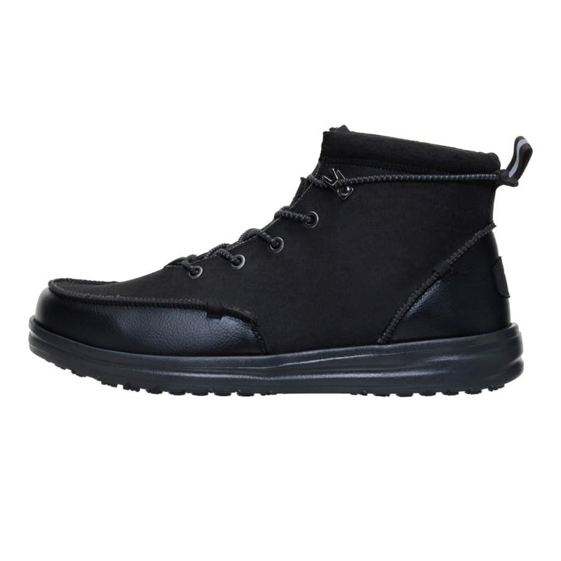 HEYDUDE Bradley Work CE Black Size 8, Men's Boots, Pull on Boots, Comfortable & Light-Weight - Image 1
