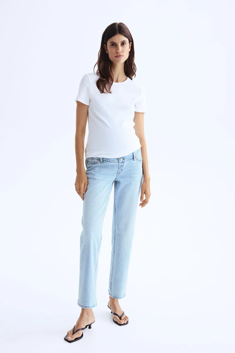 H&M MAMA Ankle-length jeans