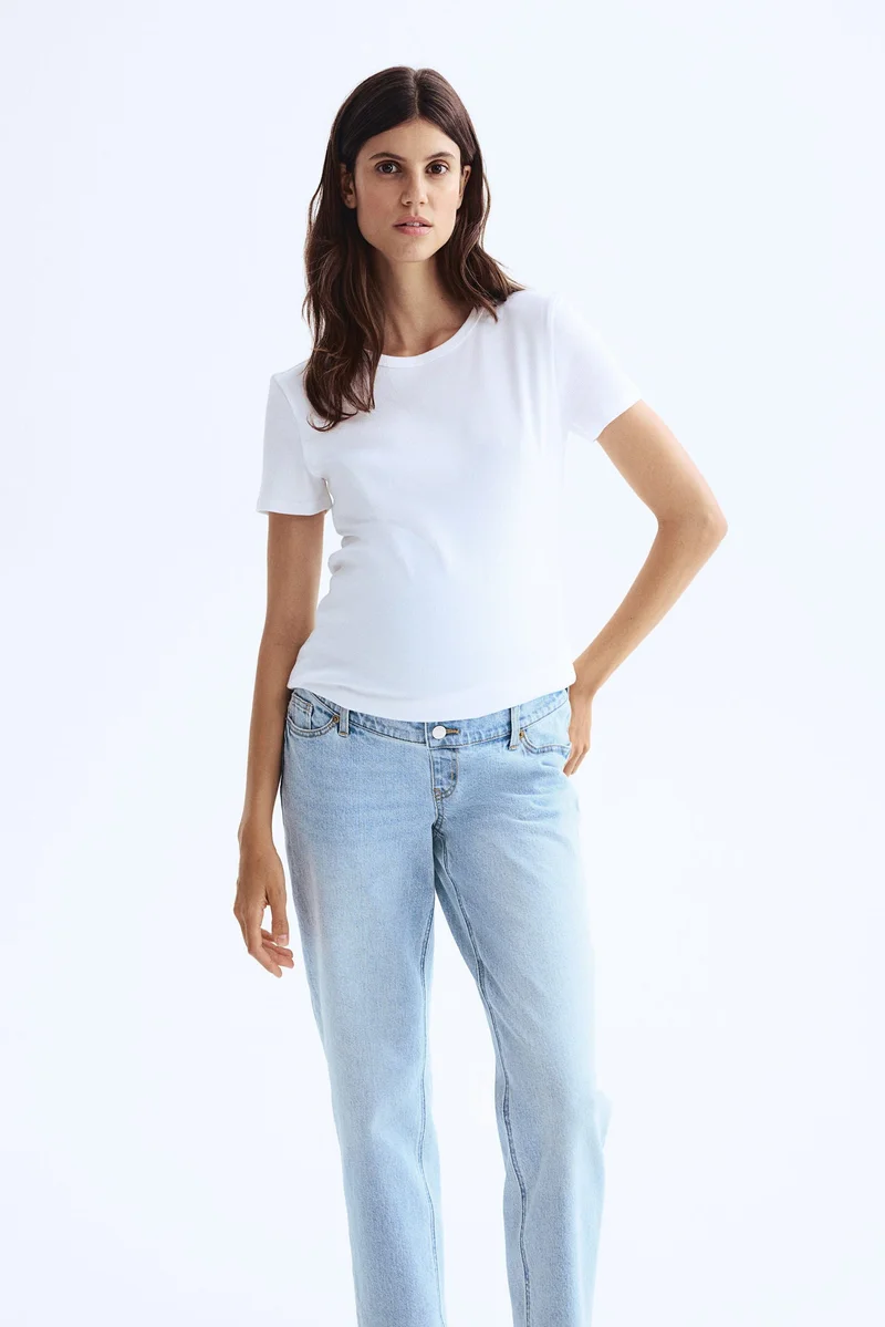 H&M MAMA Ankle-length jeans