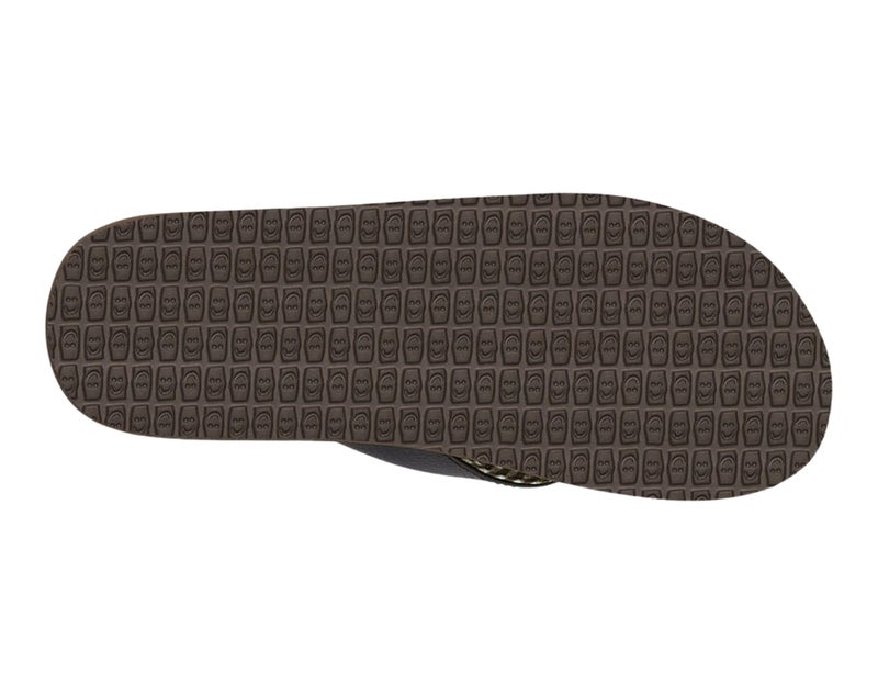 Sanuk Women's Yoga Mat Core | Flip Flops for Women | Yoga Sandals For Women | Memory Foam Footbed, Brown, 8 - Image 5