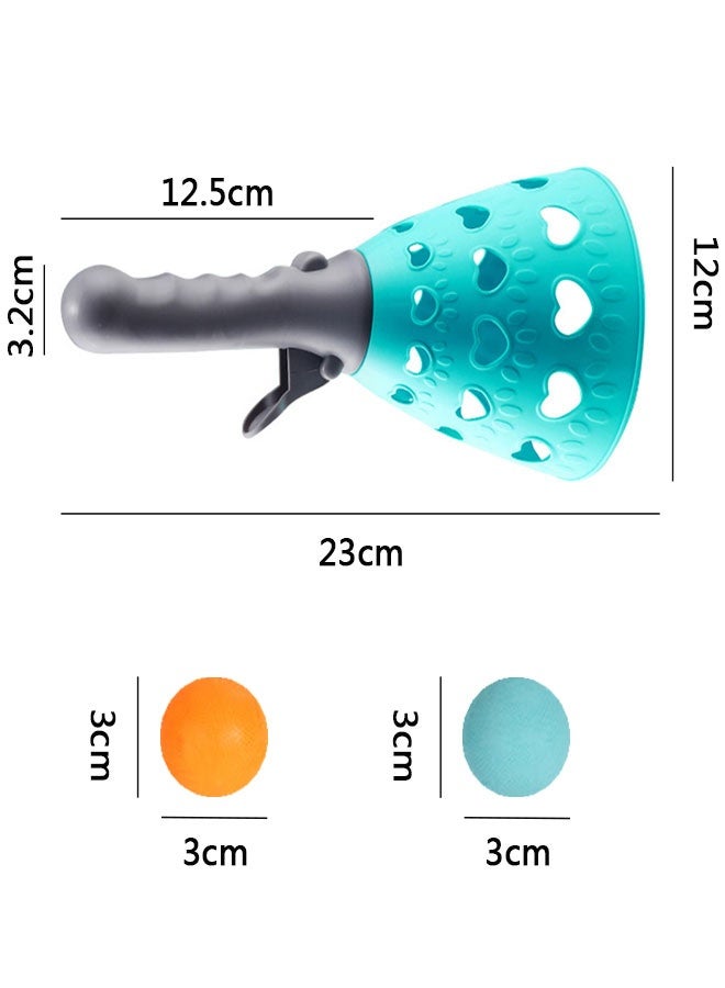 وهاواي Pop and Catch Ball Game with 2 Catch Launcher Baskets and 4 Balls, Outdoor Indoor Game Activities, Perfect for Sport, Camping, Summer Beach, Backyard Parties Ages for Kids Ages 4 5 6 7 8 10 12+ - Image 2