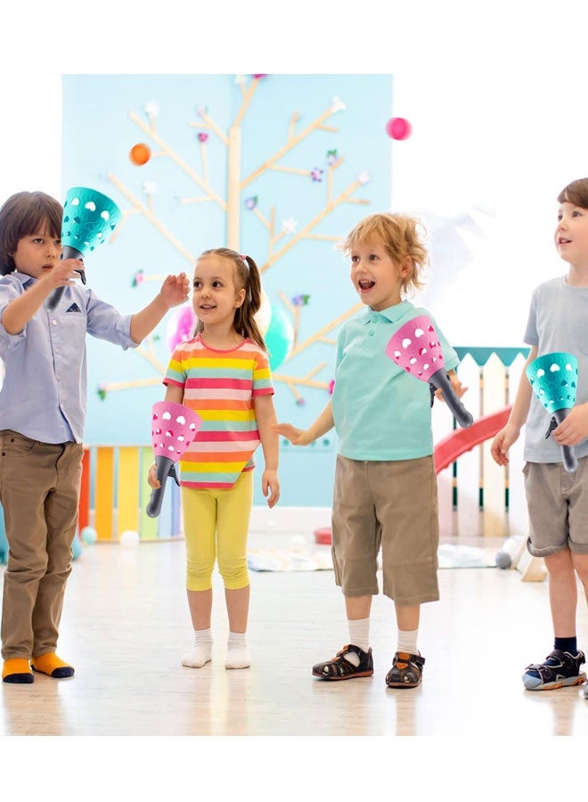 وهاواي Pop and Catch Ball Game with 2 Catch Launcher Baskets and 4 Balls, Outdoor Indoor Game Activities, Perfect for Sport, Camping, Summer Beach, Backyard Parties Ages for Kids Ages 4 5 6 7 8 10 12+ - Image 5