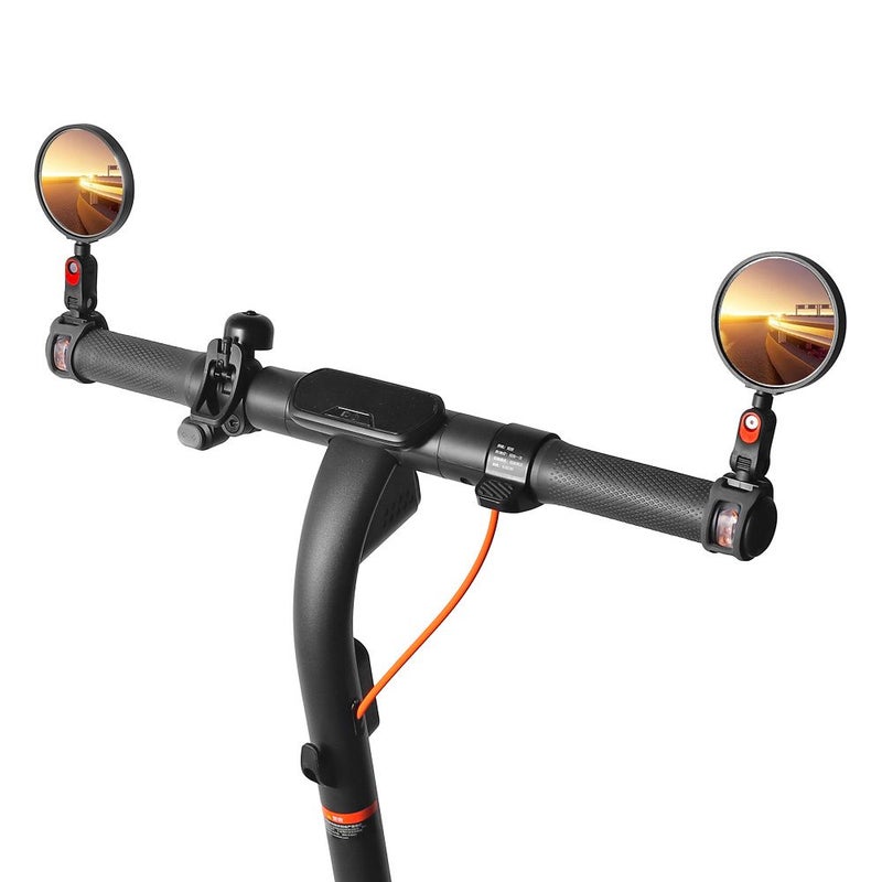 2Pcs Handlebar Rearview Mirror for Ninebot Max G3 ZT3 Pro F3 E3 Electric Scooter - Image 2