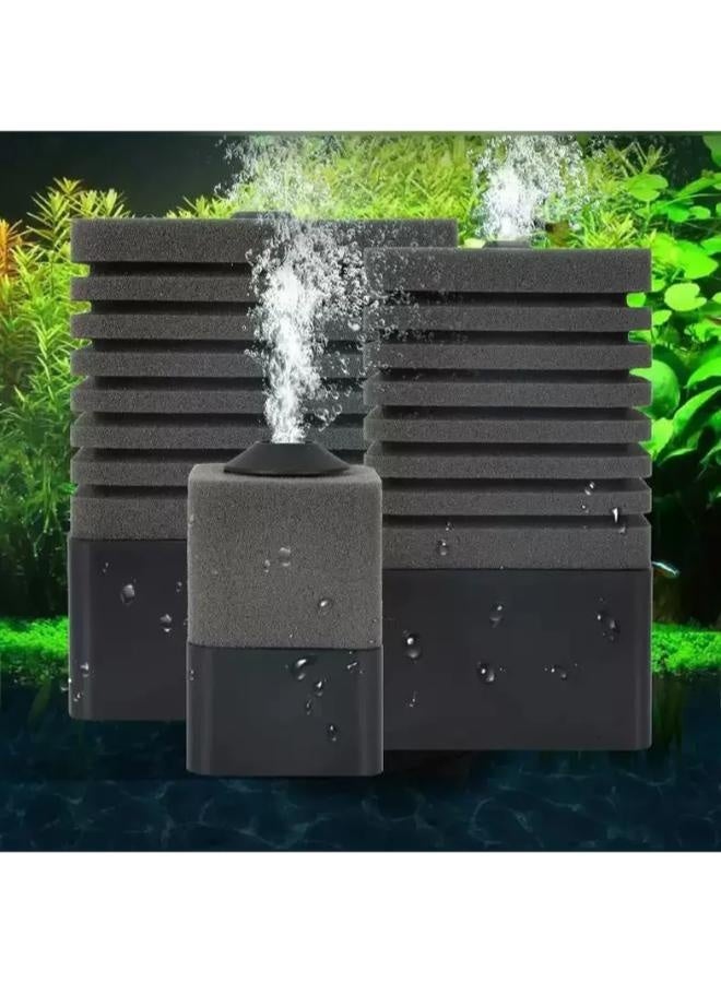 فلتر إسفنجي حيوي لأسماك الأحواض المائية والروبيان، فلتر هادئ بثلاثة أحجام للترشيح الكيميائي الحيوي للبرك - Image 1