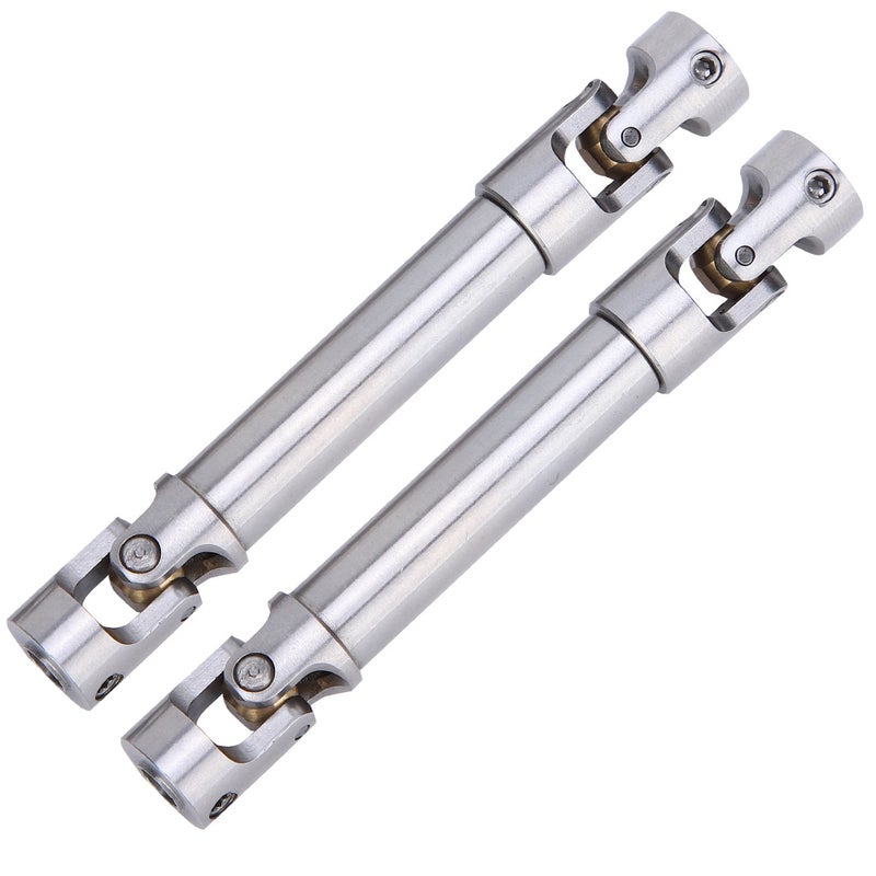 A Pair of Stainless Steel 1/10 RC Drive Shaft 90‑125mm Remote Control Crawler Accessory - Image 1