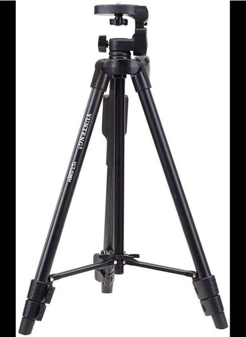 YUNTENG 5208 43cm-125cm Aluminum Lightweight Tripod With Bluetooth Remote for iPhone Samsung and Other Smartphone