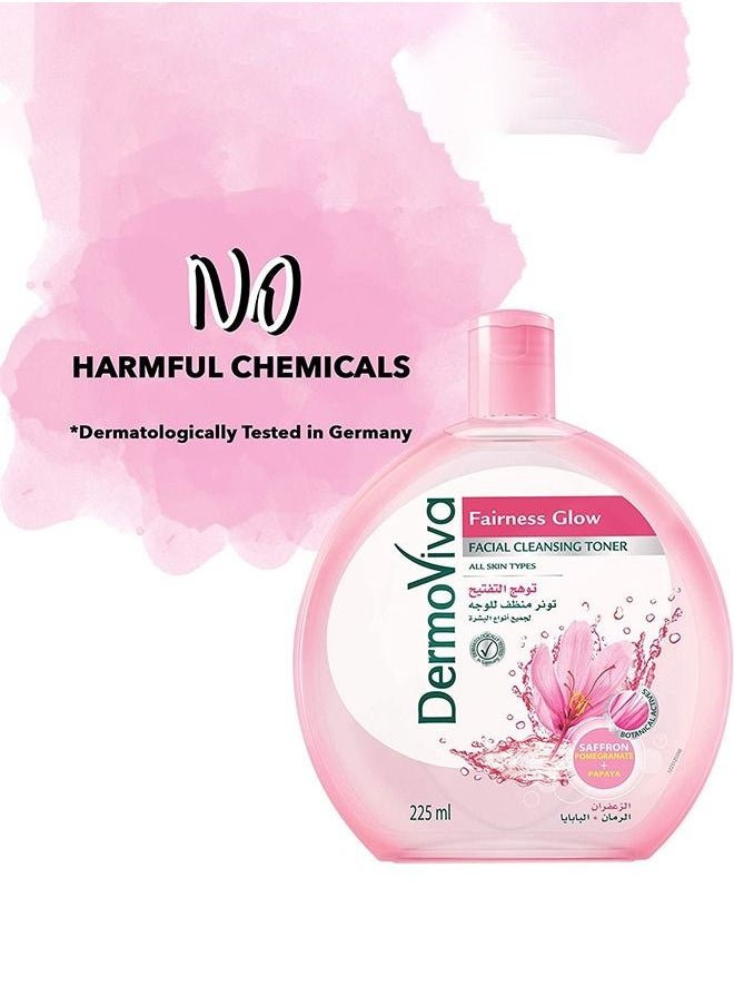 DermoViva - DermoViva Fairness Glow Facial Toner - 225 ml - Image 1