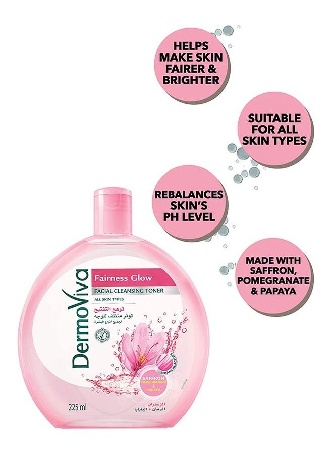 DermoViva - DermoViva Fairness Glow Facial Toner - 225 ml - Image 1
