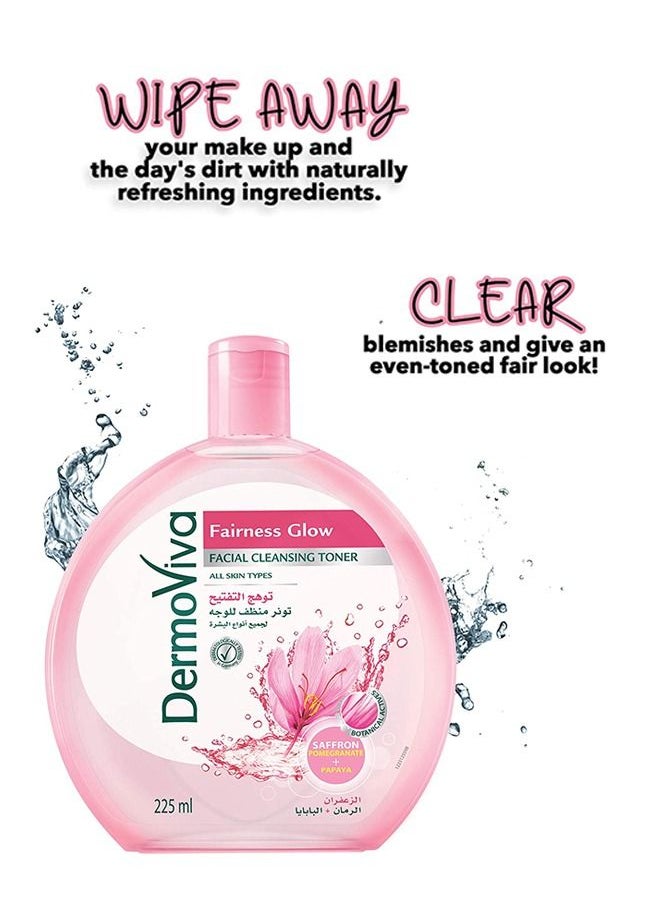 DermoViva - DermoViva Fairness Glow Facial Toner - 225 ml - Image 1