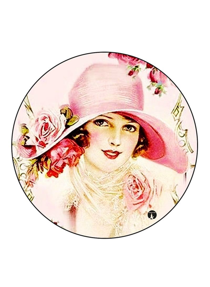 RKN Vintage Art Printed Mouse Pad Multicolour