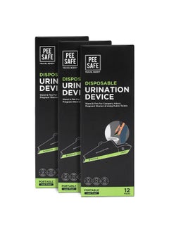 PEESAFE Pee Safe Foldable & Disposable Female Urination Device 36 Funnels | For Women, Pregnant Women, Joint Pain Patients & Travelers | Easy To Carry | Reduces The Risk Of UTI | Travel Friendly  - Image 1
