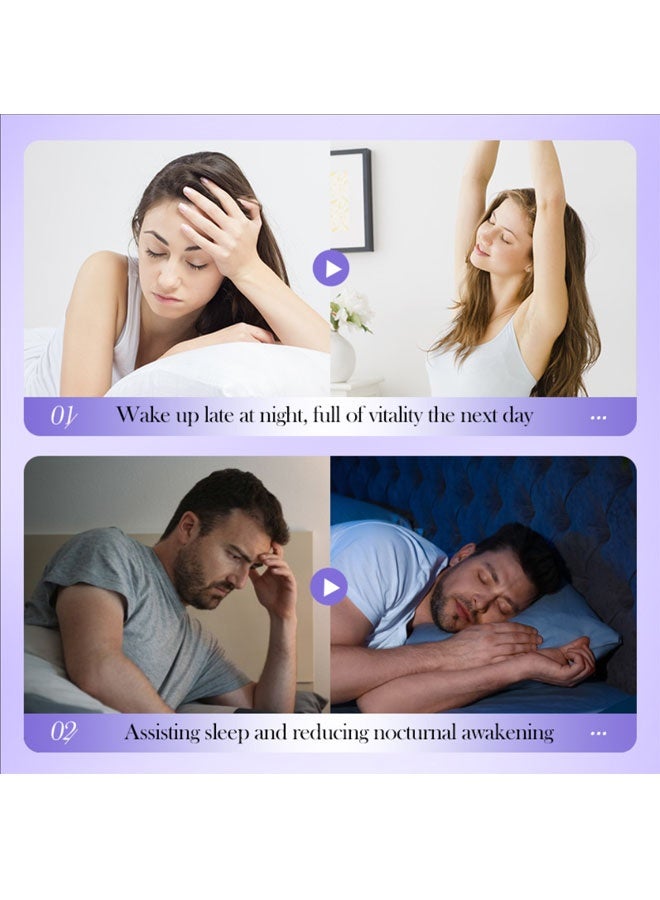 SADOER Natural Lavender Essential Oil - Sleep Aid for Faster Slumber & Reduced Night Awakenings, Skin Care for Clearing Acne & Brightening, Relaxing Aromatherapy Oil for Stress Relief, Relaxing Aromatherapy - Image 3