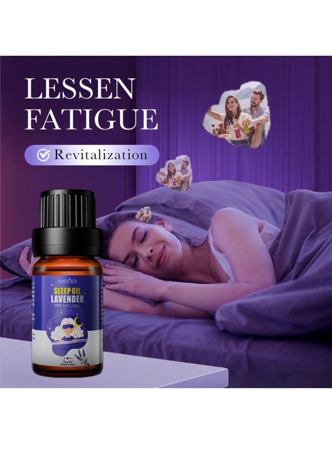 SADOER Natural Lavender Essential Oil - Sleep Aid for Faster Slumber & Reduced Night Awakenings, Skin Care for Clearing Acne & Brightening, Relaxing Aromatherapy Oil for Stress Relief, Relaxing Aromatherapy - Image 2